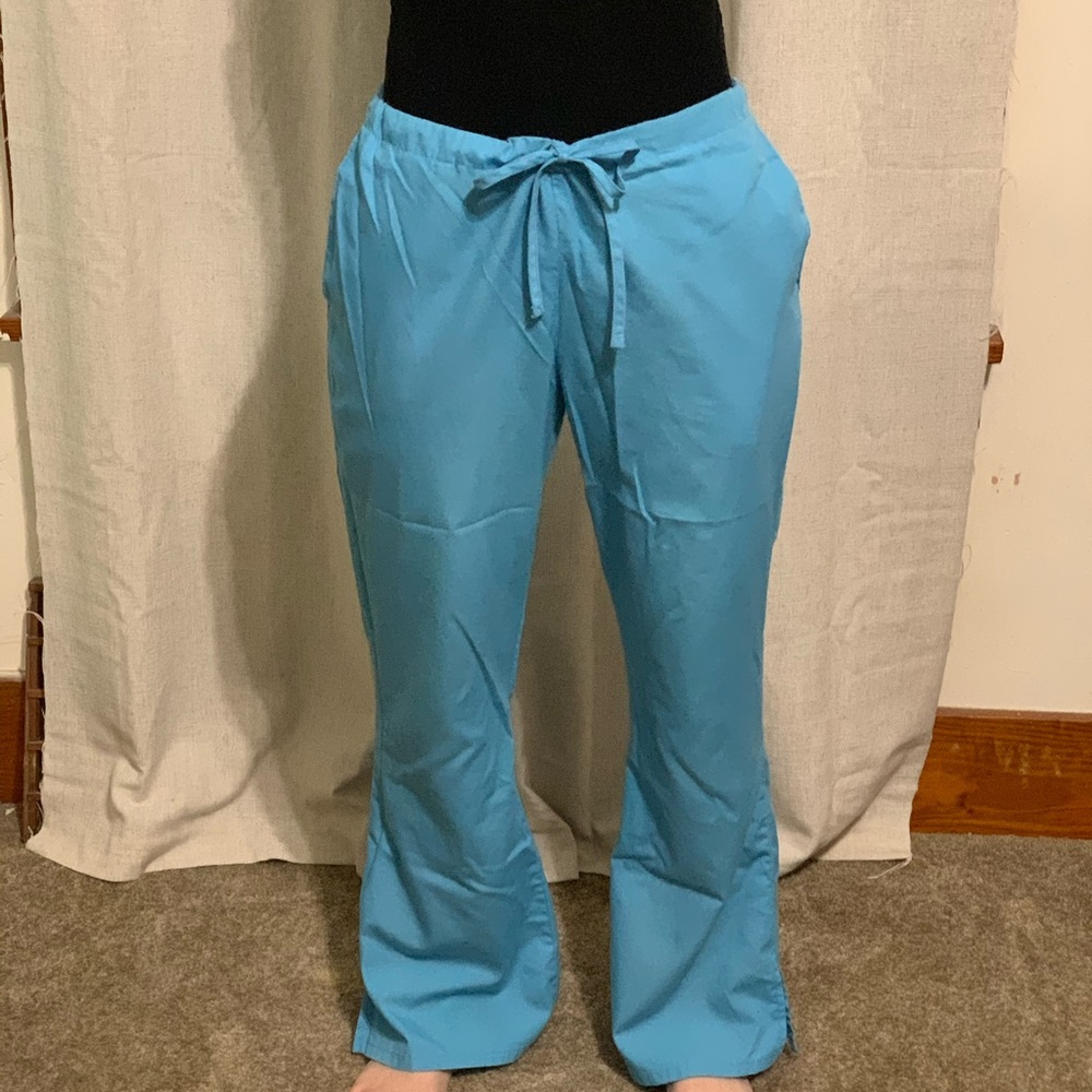 Teal Blue Cherokee Workwear Scrub Pants